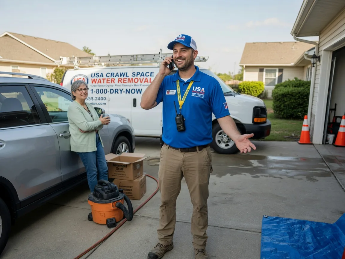 Crawl Space Water Removal Walston, PA FAQs
